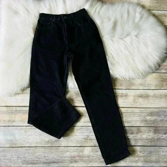 New GRLFRND The Devon Slim Boy High Rise Jeans Black Sz 24 - Picture 3 of 10